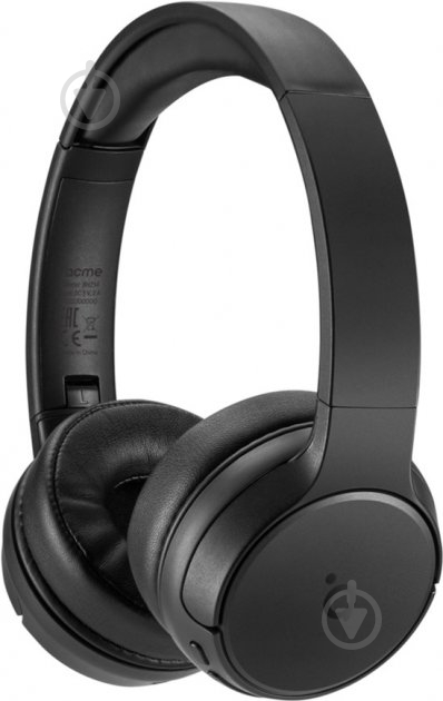 Навушники Acme BH214 Wireless On-Ear Headphones black (4770070882139) - фото 2