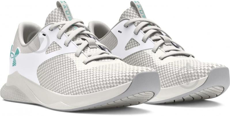 Кроссовки женские демисезонные Under Armour UA W Charged Aurora 2 3025060-103 р.41 белые - фото 3