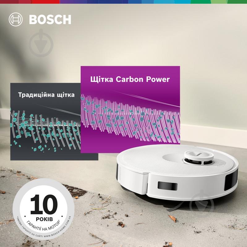 Робот-пилосос мийний Bosch Spotless BCRC1W white - фото 16 Робот-пилосос мийний Bosch Spotless BCRC1W white - фото 16
