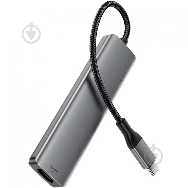Док-станция Acefast J16 titanium grey (6974316285915) - фото 3