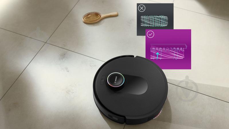Робот-пылесос моющий Bosch Spotless Max Cam BCRDW3BX black - фото 18