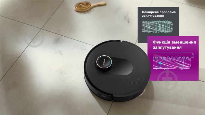 Робот-пылесос моющий Bosch Spotless Max Cam BCRDW3BX black - фото 20