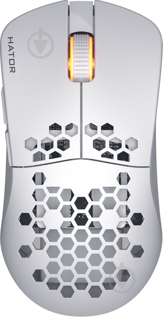 Мышь Hator Stellar Pro Wireless white (HTM551) - фото 1 Мышь Hator Stellar Pro Wireless white (HTM551) - фото 1