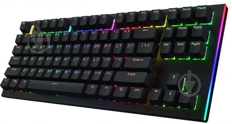Клавіатура Hator Gravity X TKL Orange (HTK550UA) black - фото 3