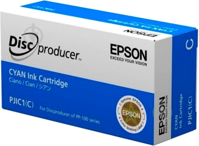 Картридж Epson PP-100 голубой - фото 1 Картридж Epson PP-100 голубой - фото 1