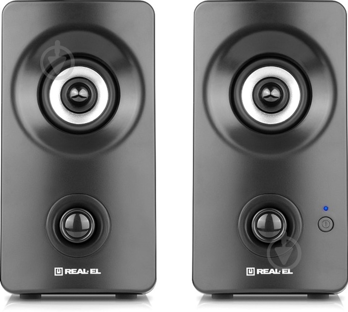 Акустична система Real-el S-405 2.0 black (EL121100016) - фото 4