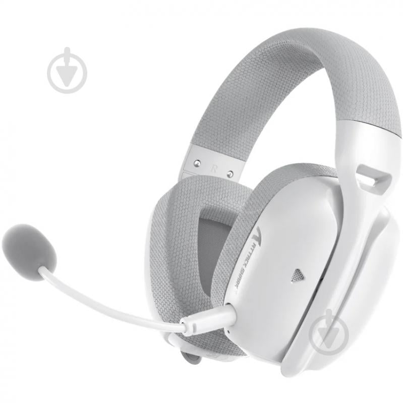 Гарнитура игровая attack shark L80PRO Wireless white (L80PROW_AS) - фото 1