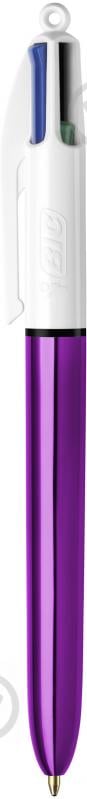 Ручка шариковая BIC 4 Colours Shine Purple - фото 3