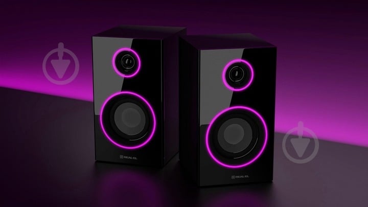 Акустическая система Real-el S-410 2.0 black (EL121200016) - фото 12