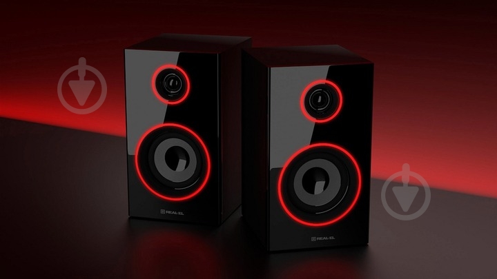 Акустическая система Real-el S-415 2.0 black (EL121200017) - фото 10