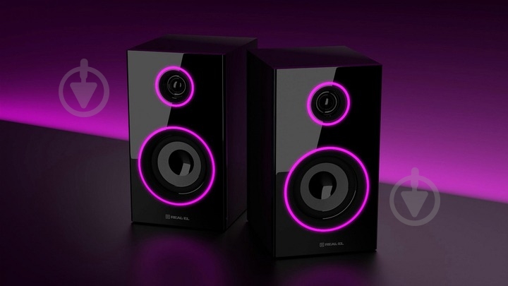 Акустическая система Real-el S-415 2.0 black (EL121200017) - фото 13