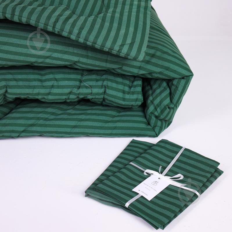 Одеяло бамбуковое №131 Сolor Fun Line 17-0612 Stripe Emerald BamBoo демисезон 200x220 см MirSon зеленый - фото 5 Одеяло бамбуковое №131 Сolor Fun Line 17-0612 Stripe Emerald BamBoo демисезон 200x220 см MirSon зеленый - фото 5