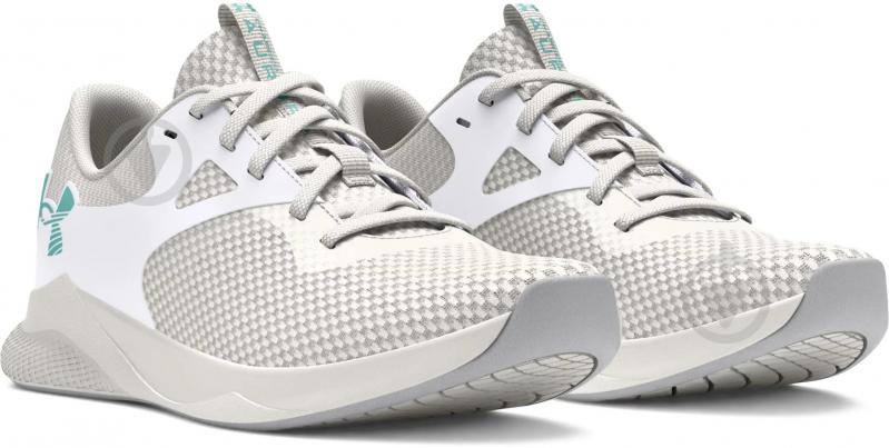 Кроссовки женские демисезонные Under Armour UA W Charged Aurora 2 3025060-103 р.40 белые - фото 3