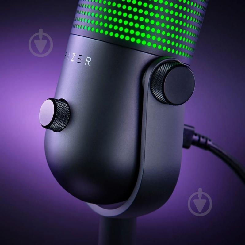 Мікрофон Razer Seiren V3 Chroma Black (RZ19-05060100-R3M1) - фото 8 Мікрофон Razer Seiren V3 Chroma Black (RZ19-05060100-R3M1) - фото 8