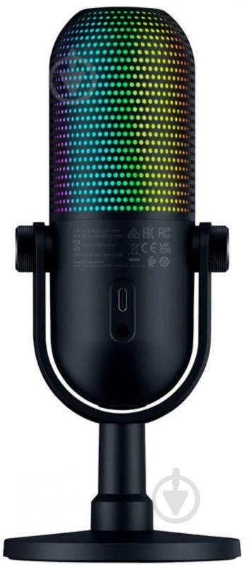 Мікрофон Razer Seiren V3 Chroma Black (RZ19-05060100-R3M1) - фото 3 Мікрофон Razer Seiren V3 Chroma Black (RZ19-05060100-R3M1) - фото 3