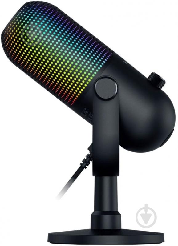 Мікрофон Razer Seiren V3 Chroma Black (RZ19-05060100-R3M1) - фото 4 Мікрофон Razer Seiren V3 Chroma Black (RZ19-05060100-R3M1) - фото 4