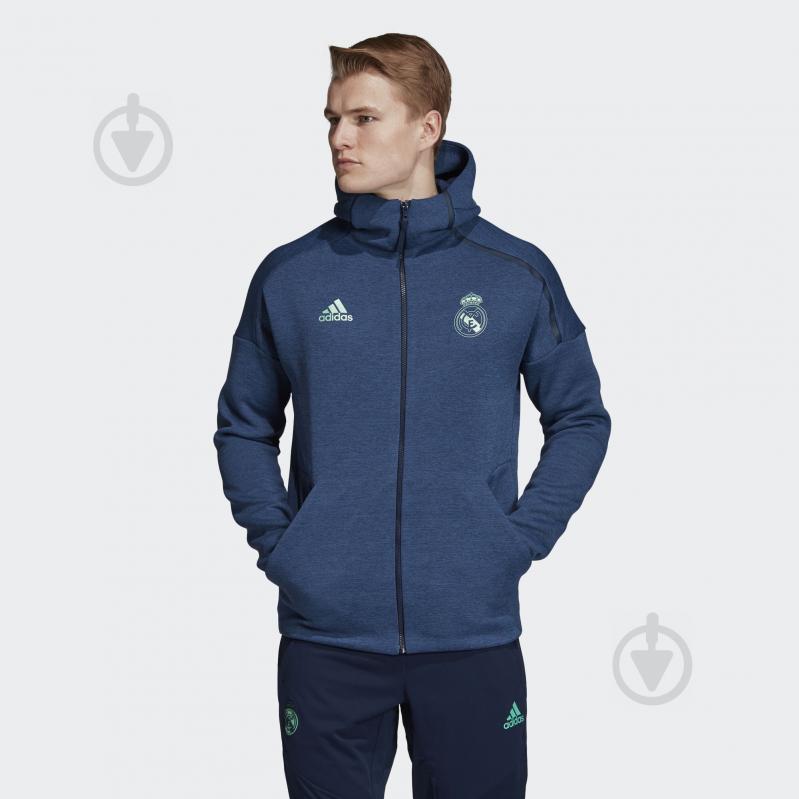 Джемпер Adidas REAL ZNE HD 3.0 DX8699 р. XL синий - фото 3