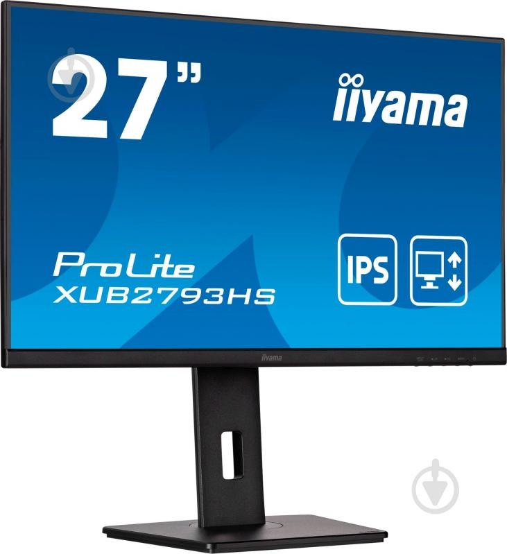 Монитор Iiyama ProLite 27" (XUB2793HS-B7) - фото 2 Монитор Iiyama ProLite 27" (XUB2793HS-B7) - фото 2