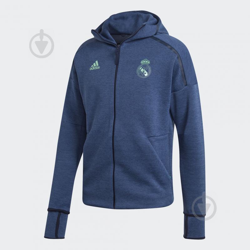 Джемпер Adidas REAL ZNE HD 3.0 DX8699 р. 2XL синий - фото 1