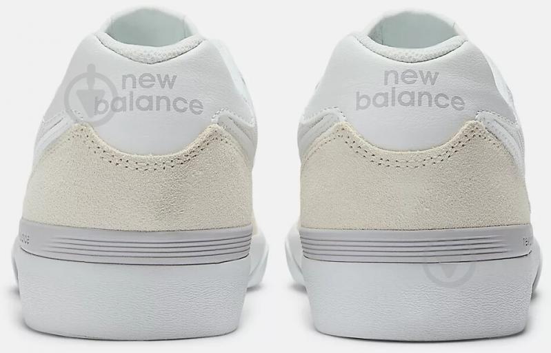 Кросівки чоловічі демісезонні New Balance 574 Numeric NM574VOW р.42,5 білі - фото 4