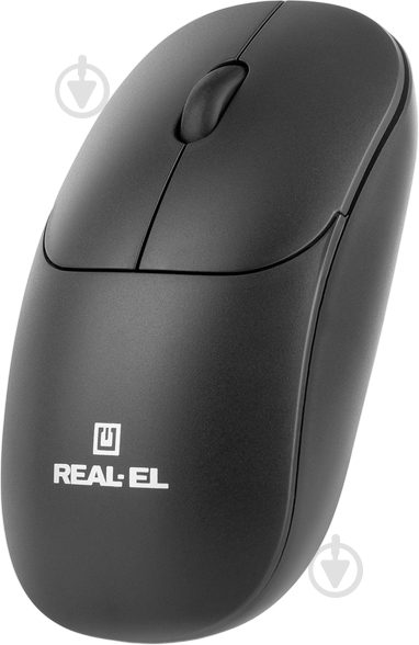 Мышка беспроводная Real-el RM-313W black (EL123200042) - фото 3