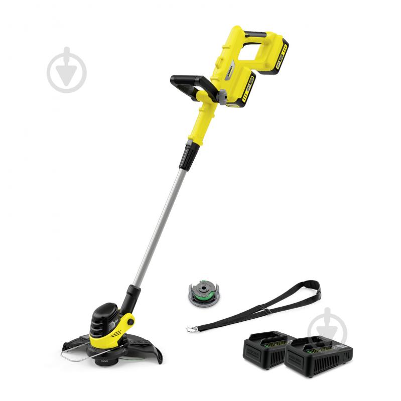 Триммер аккумуляторный Karcher 1.445-451.0 LTR 3-18 DUAL BATTERY SET - фото 1