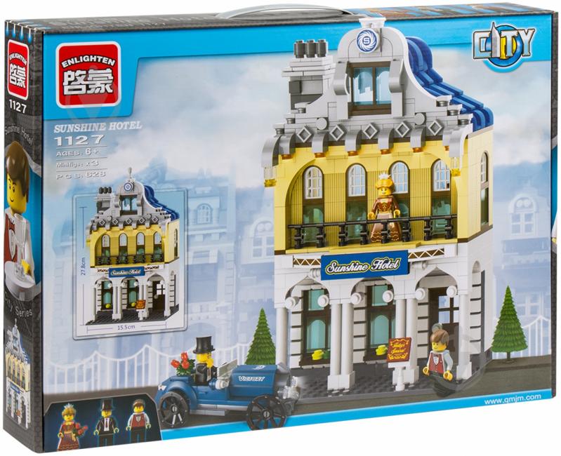 Конструктор Enlighten Особняк C1127 - фото 1 Конструктор Enlighten Особняк C1127 - фото 1