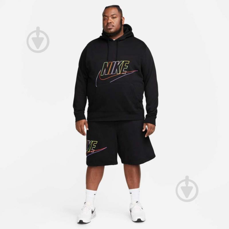 Джемпер Nike CLUB+ BB PO HOODIE MCF DX0541-010 р.M черный - фото 12