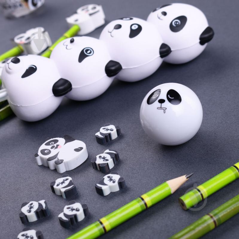 Ластик для карандашей круглая Funny Panda - фото 8