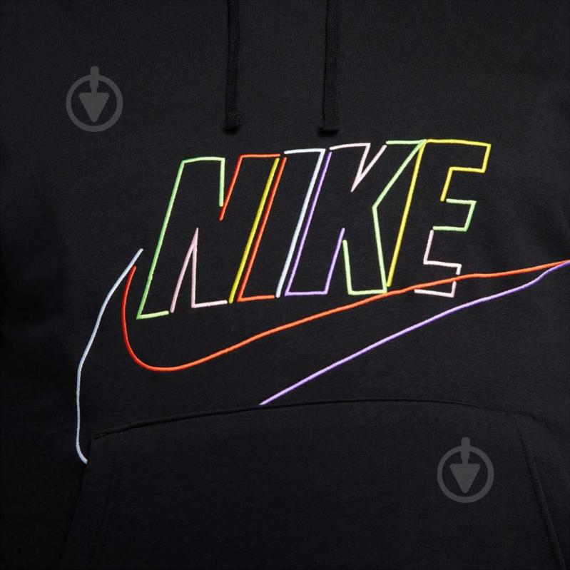 Джемпер Nike CLUB+ BB PO HOODIE MCF DX0541-010 р.XL черный - фото 10