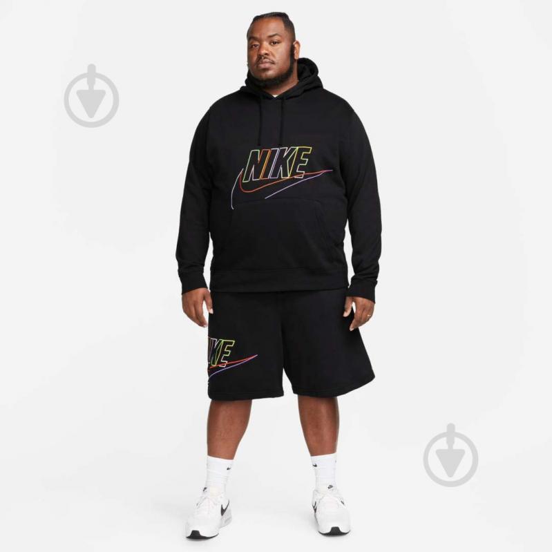 Джемпер Nike CLUB+ BB PO HOODIE MCF DX0541-010 р.XL черный - фото 12