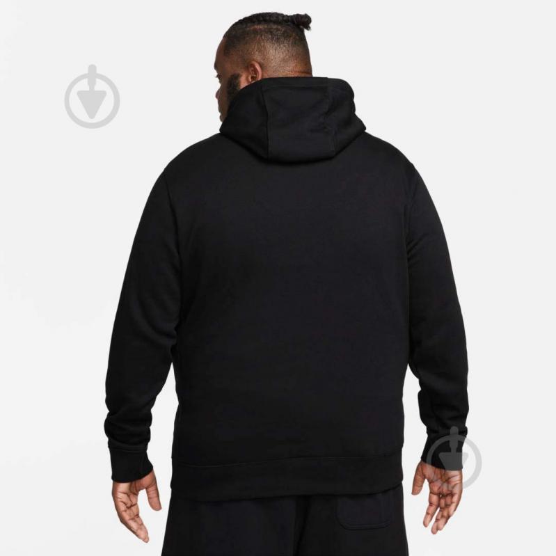 Джемпер Nike CLUB+ BB PO HOODIE MCF DX0541-010 р.XL черный - фото 8