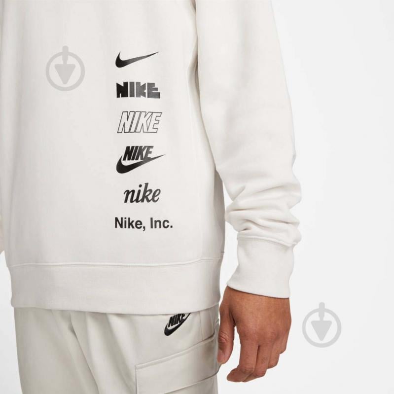 Свитшот Nike DX0781-030 р. 2XL бежевый - фото 4