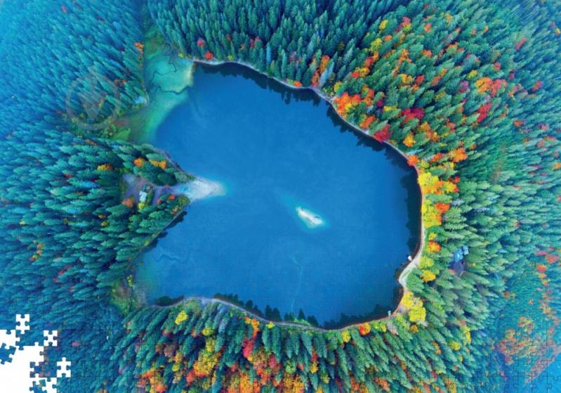 Пазл Озеро Синевир 1000 элементов TRFL_UA/1 - фото 2
