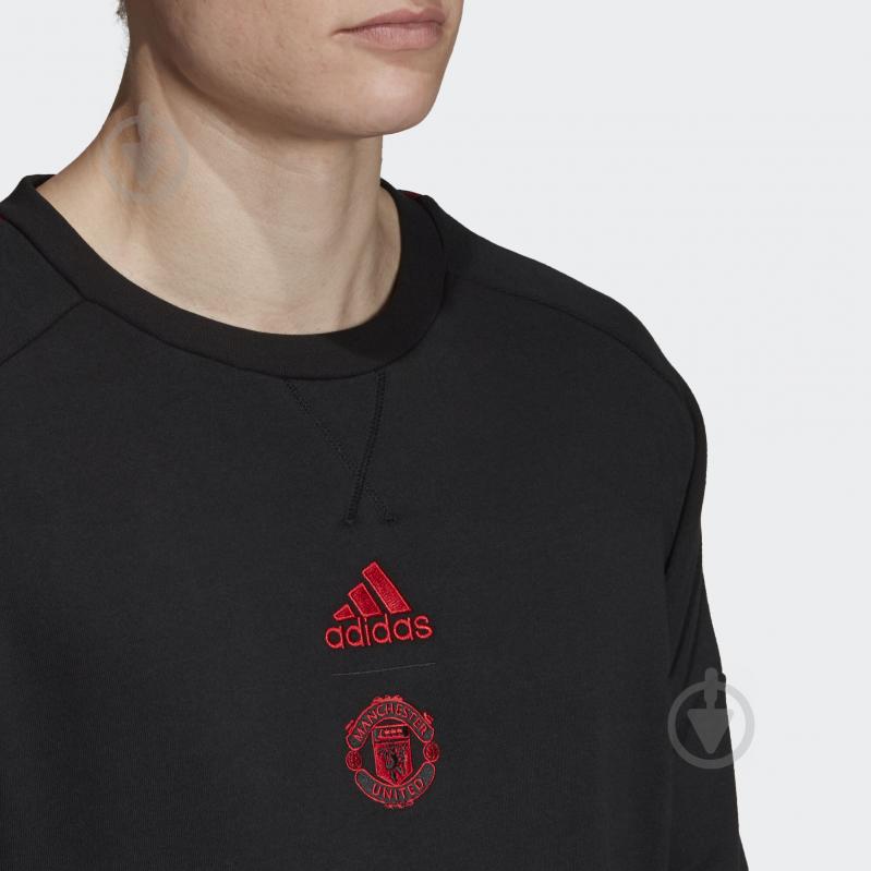 Джемпер Adidas MUFC SSP CR SWT DX9078 р. XS черный - фото 8