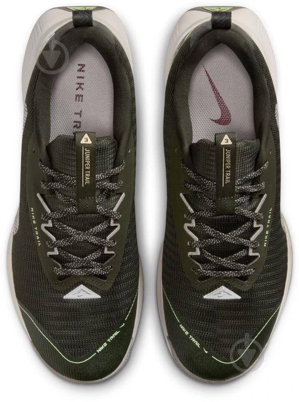 Кросівки чоловічі Nike Juniper Trail 3 FQ0904-301 р.42,5 темно-зелені - фото 7 Кросівки чоловічі Nike Juniper Trail 3 FQ0904-301 р.42,5 темно-зелені - фото 7