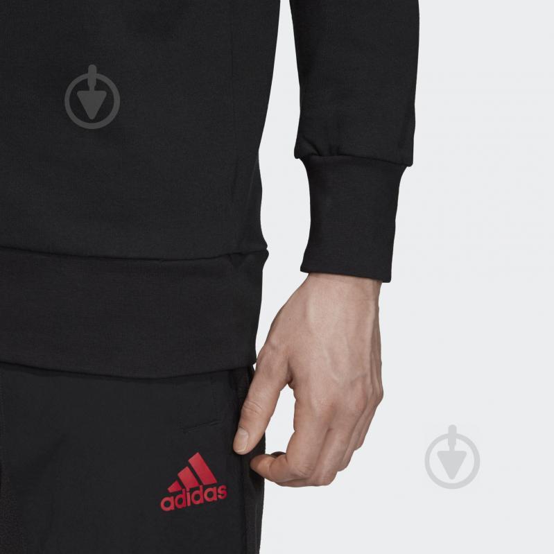 Джемпер Adidas MUFC SSP CR SWT DX9078 р. XL черный - фото 9