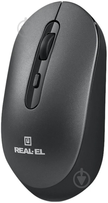 Мышь Real-el RM-470W dark grey (EL123200049) - фото 3