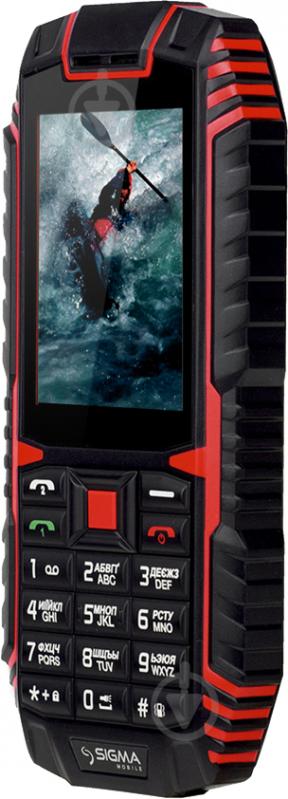 Мобільний телефон Sigma mobile X-treme DT68 black/red Sigma mobile X-treme DT68 blac - фото 4