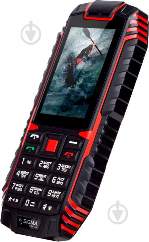 Мобильный телефон Sigma mobile X-treme DT68 black/red Sigma mobile X-treme DT68 blac - фото 8