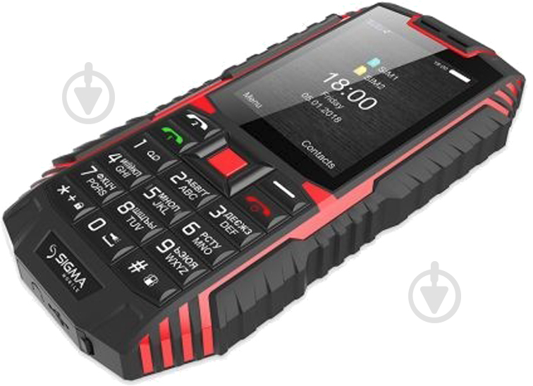 Мобільний телефон Sigma mobile X-treme DT68 black/red Sigma mobile X-treme DT68 blac - фото 9