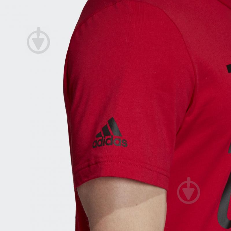 Футболка Adidas MUFC DNA GR TEE DX9085 р.S красный - фото 10