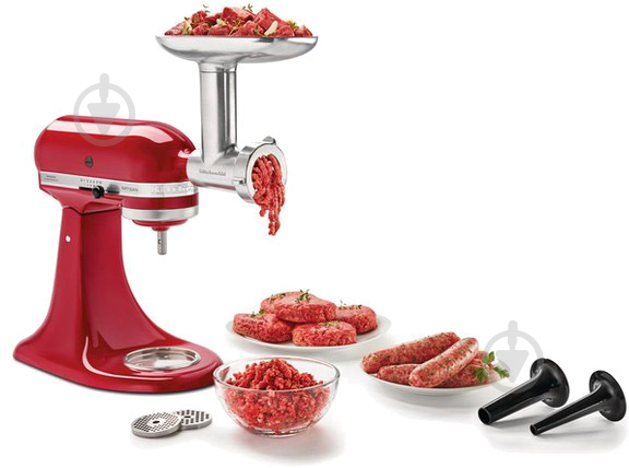 Насадка-м'ясорубка KitchenAid 5KSMMGA - фото 4