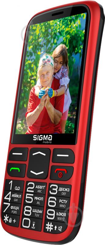 Мобільний телефон Sigma mobile Comfort 50 Optima Type-C red - фото 3