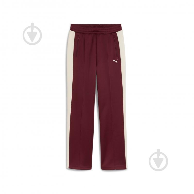 Брюки Puma T7 ALWAYS ON Straight Track Pants op 62979796 р. L бордовый - фото 4
