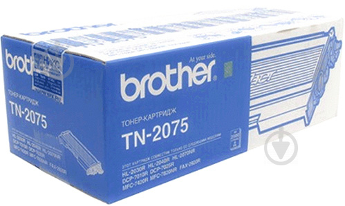 Картридж Brother  TN-2075 черный TN2075 - фото 2