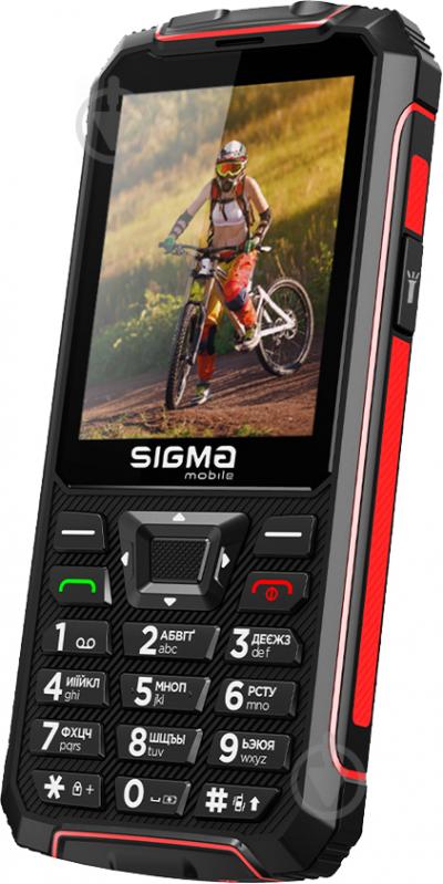 Мобільний телефон Sigma mobile X-treme PR68 black/red - фото 3