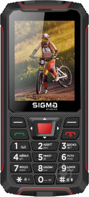 Мобільний телефон Sigma mobile X-treme PR68 black/red - фото 2