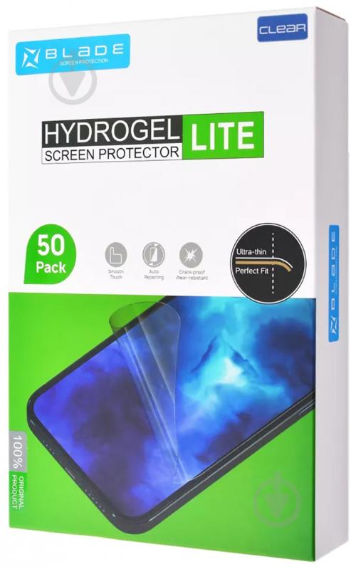 Защитная гидрогелевая пленка BLADE Hydrogel Screen Protection LITE (clear glossy) (2001000254477) - фото 1