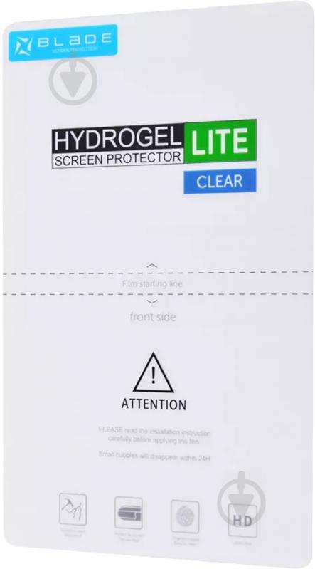 Защитная гидрогелевая пленка BLADE Hydrogel Screen Protection LITE (clear glossy) (2001000254477) - фото 2